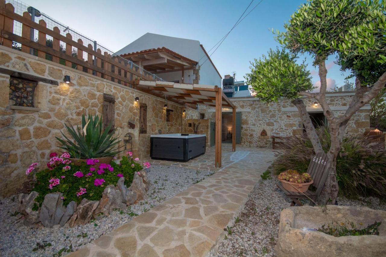 Pamelas House With Jacuzzi Kissamos Exterior photo